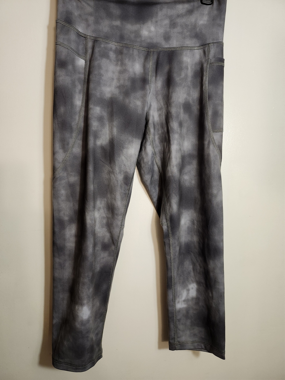 Champion Gray Tie-Dye Women's Jogger Pants - Size Medium